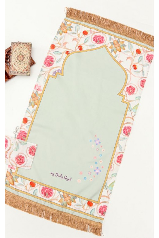 Sajadah Travel Azzura Rumbai Mint